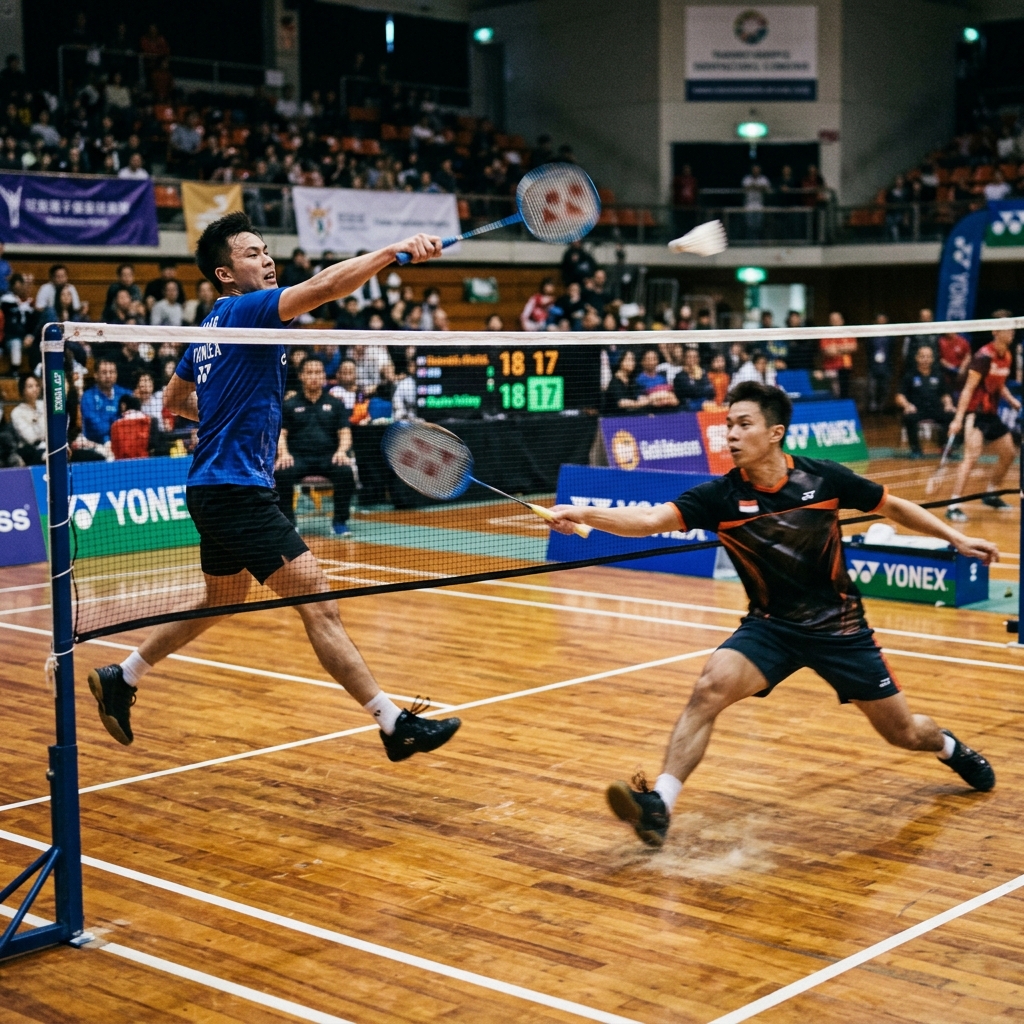 Fast-Paced Shuttle Match